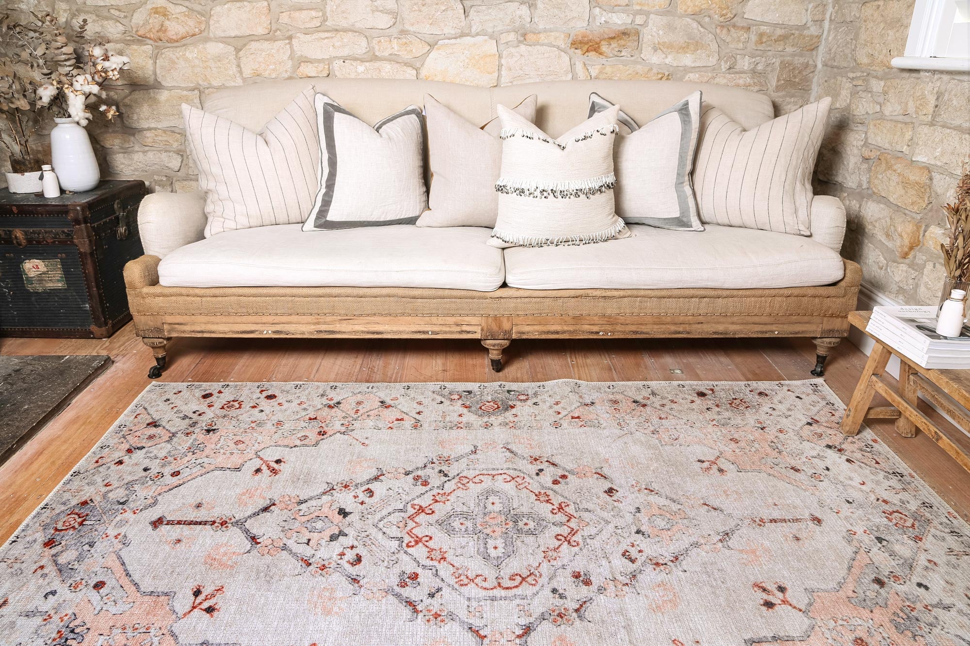 Sauville Multi Washable Rug - VITAL 2463-00