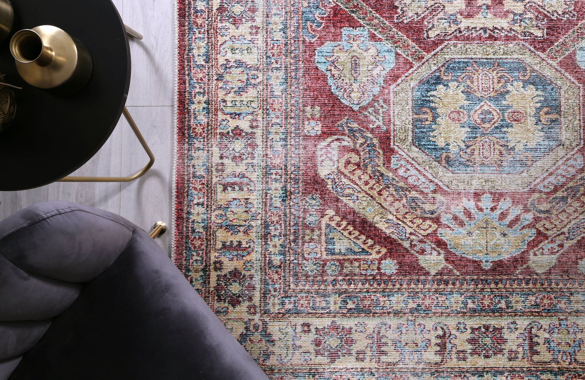 Traditional Kazak Ruby - VITAL 3607-00