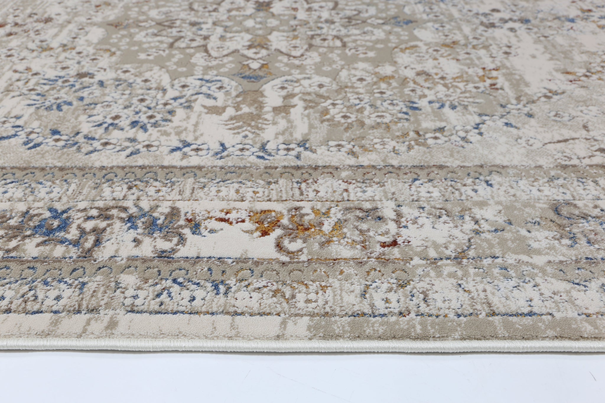 Bohemian Paradise Vintage Medalion Beige Multi Rug