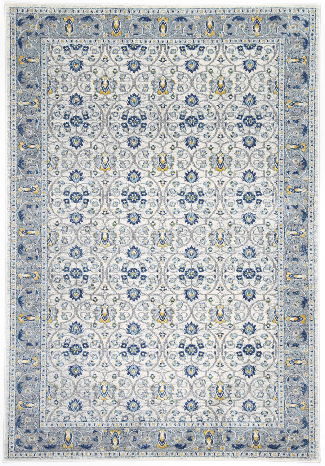 Delicate Rustic Blue Rug