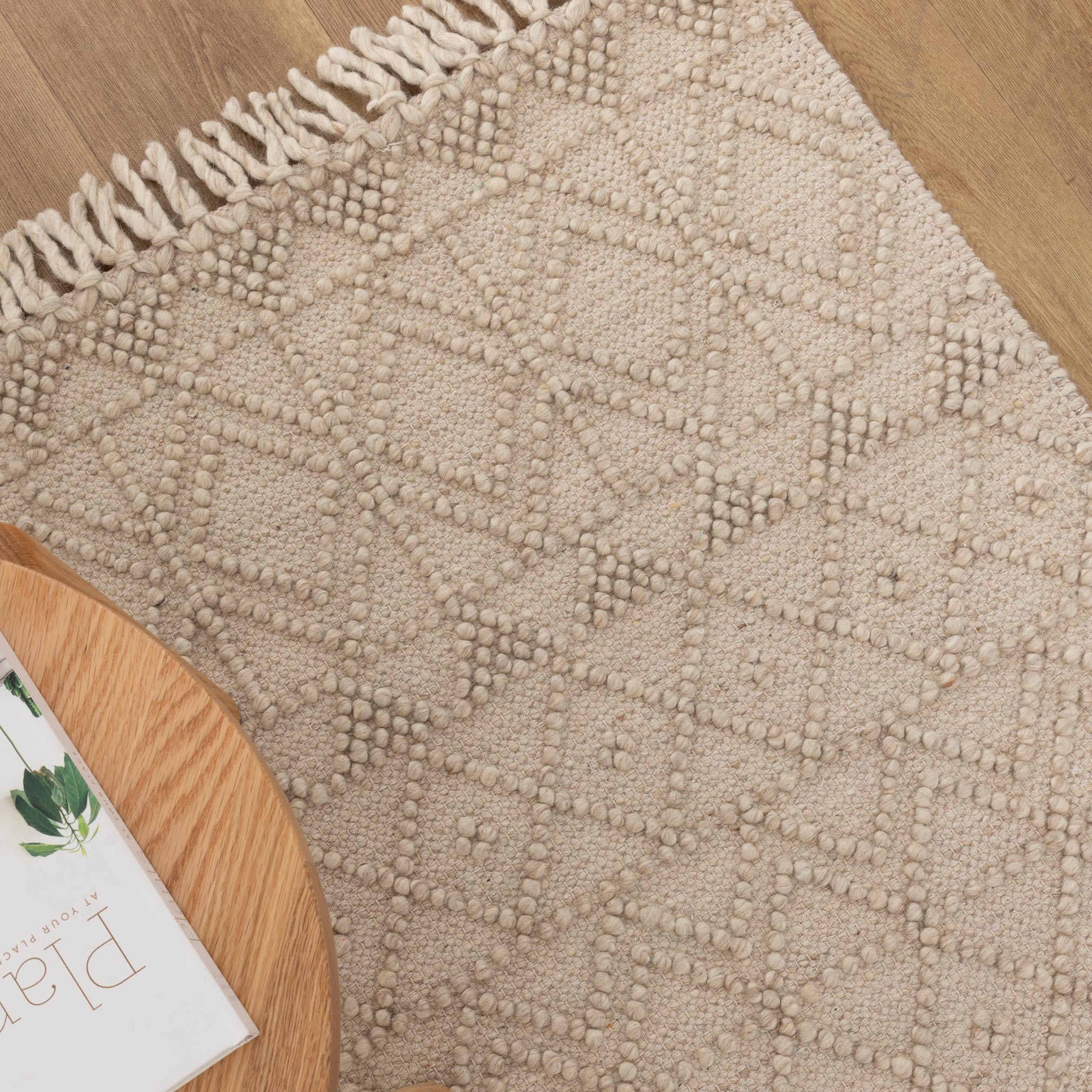 Diego Inca Brown Wool Rug - DIEG01