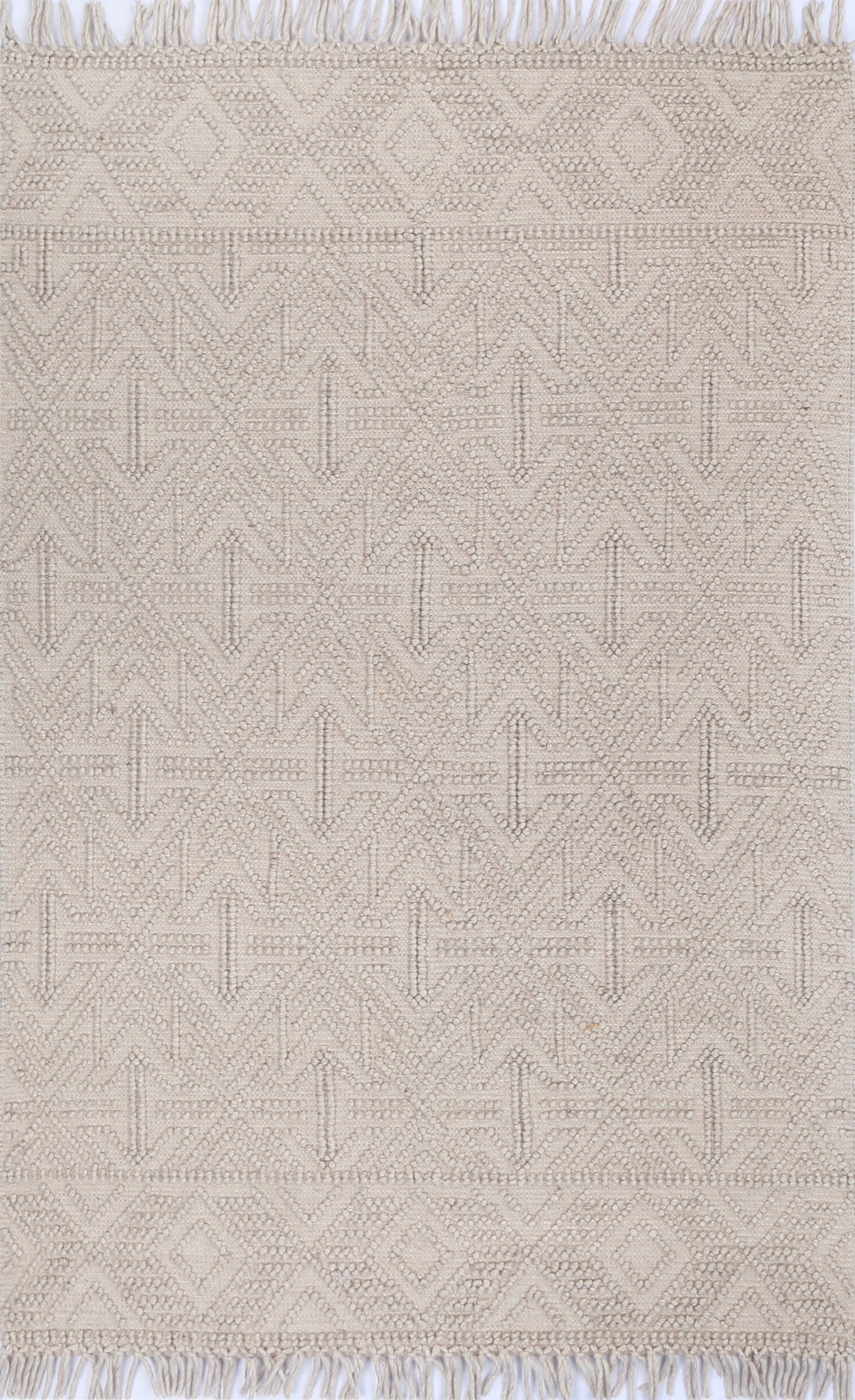 Diego Tribal Brown Wool Rug - DIEG02