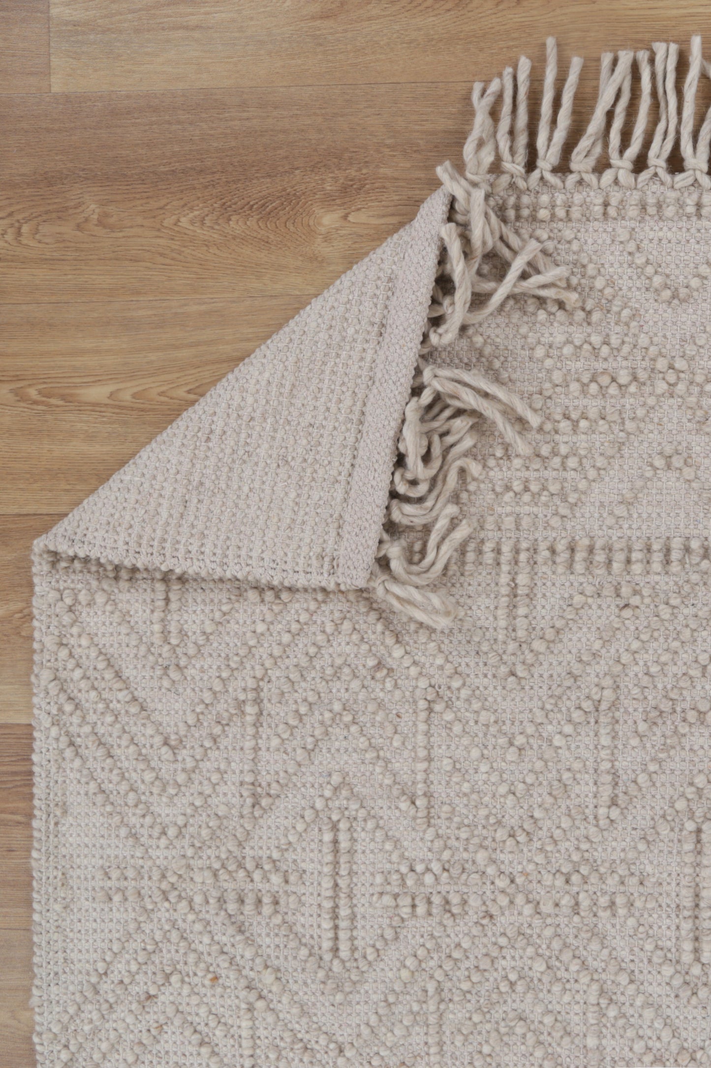 Diego Tribal Brown Wool Rug - DIEG02