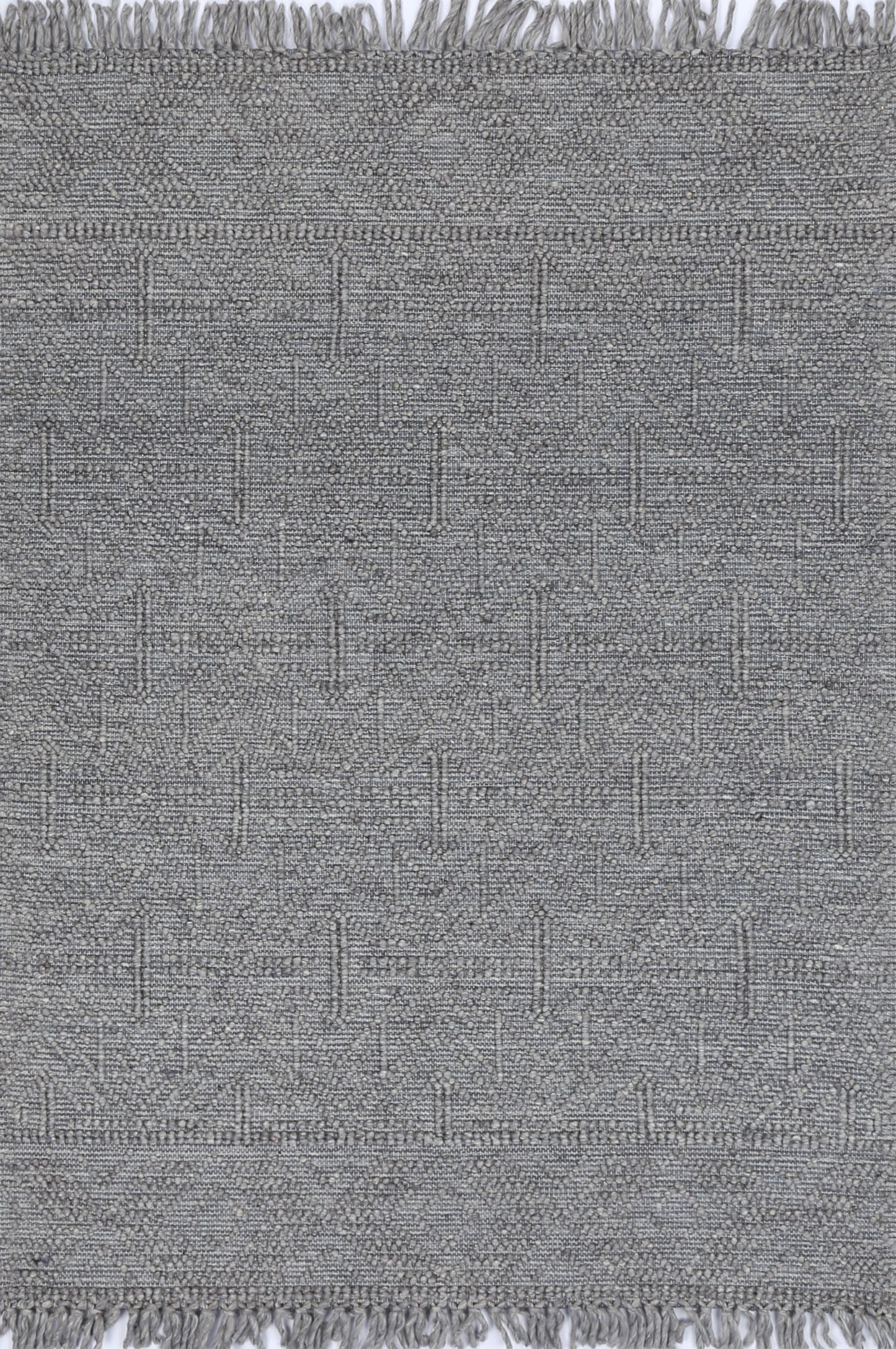 Diego Tribal Grey Multi Wool Rug - DIEG02