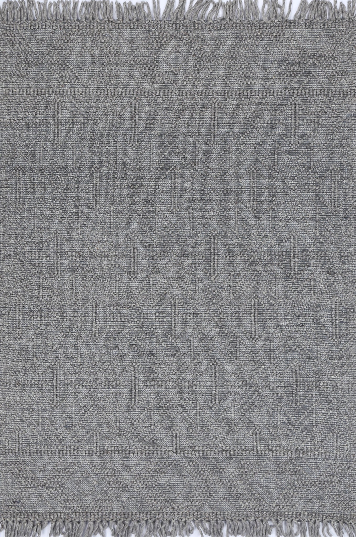 Diego Tribal Grey Multi Wool Rug - DIEG02