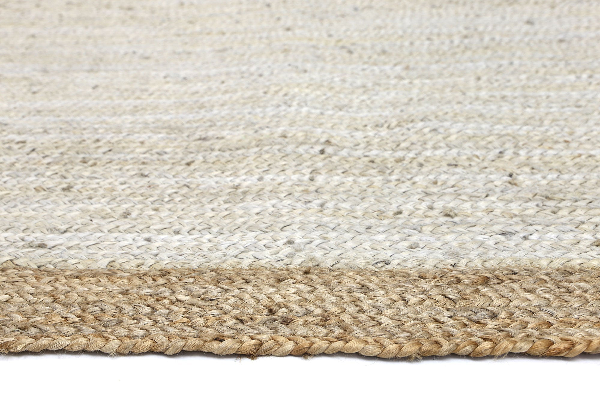 Hampton Centre Pearl Jute Rug
