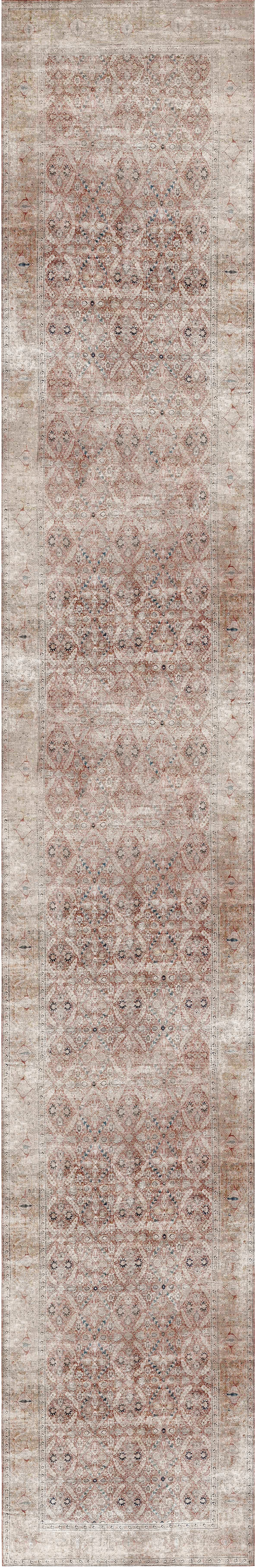 Distressed Vintage Levent Runner Rug - VITAL 3211-00