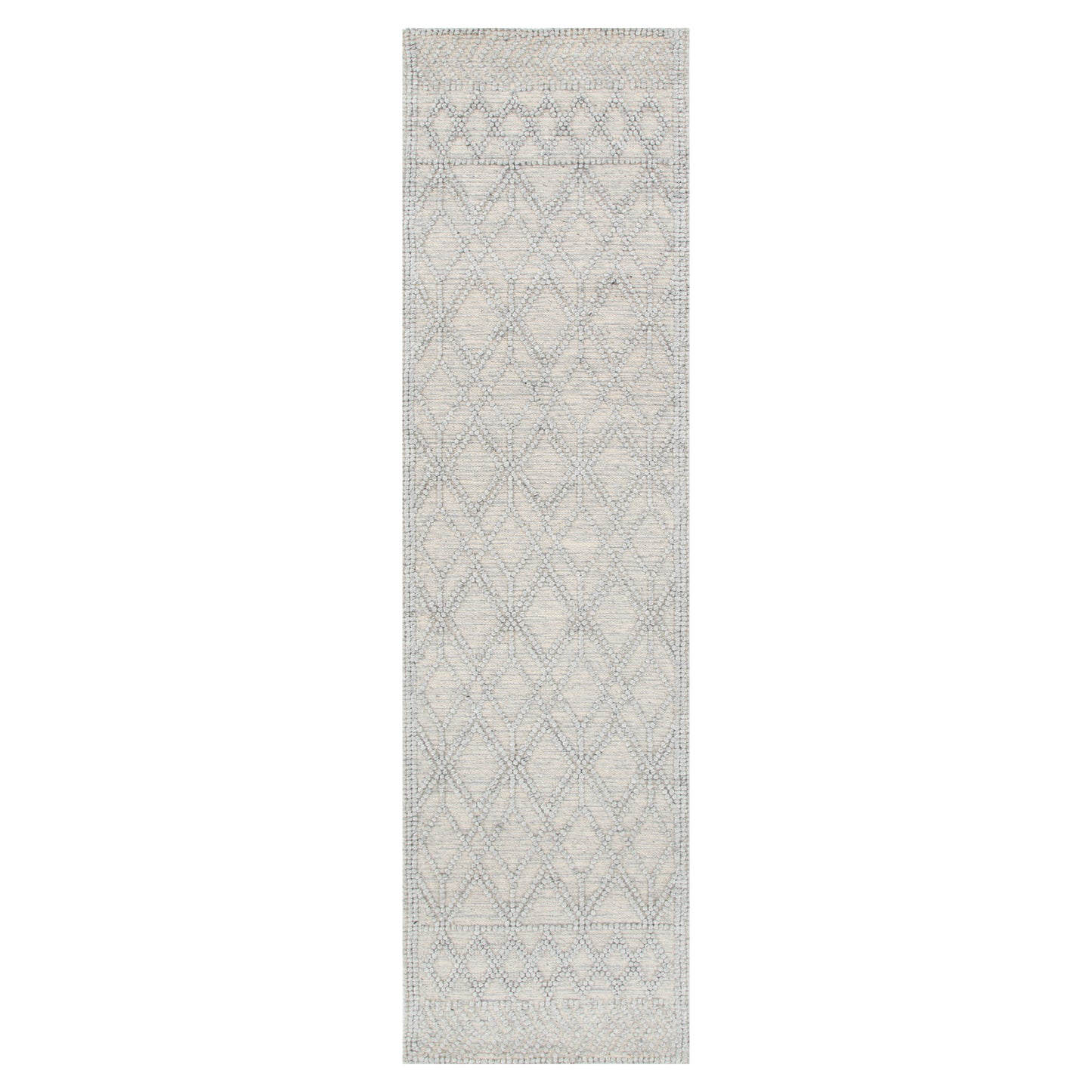 Himalaya Cobblestone Tribal Grey Wool Rug