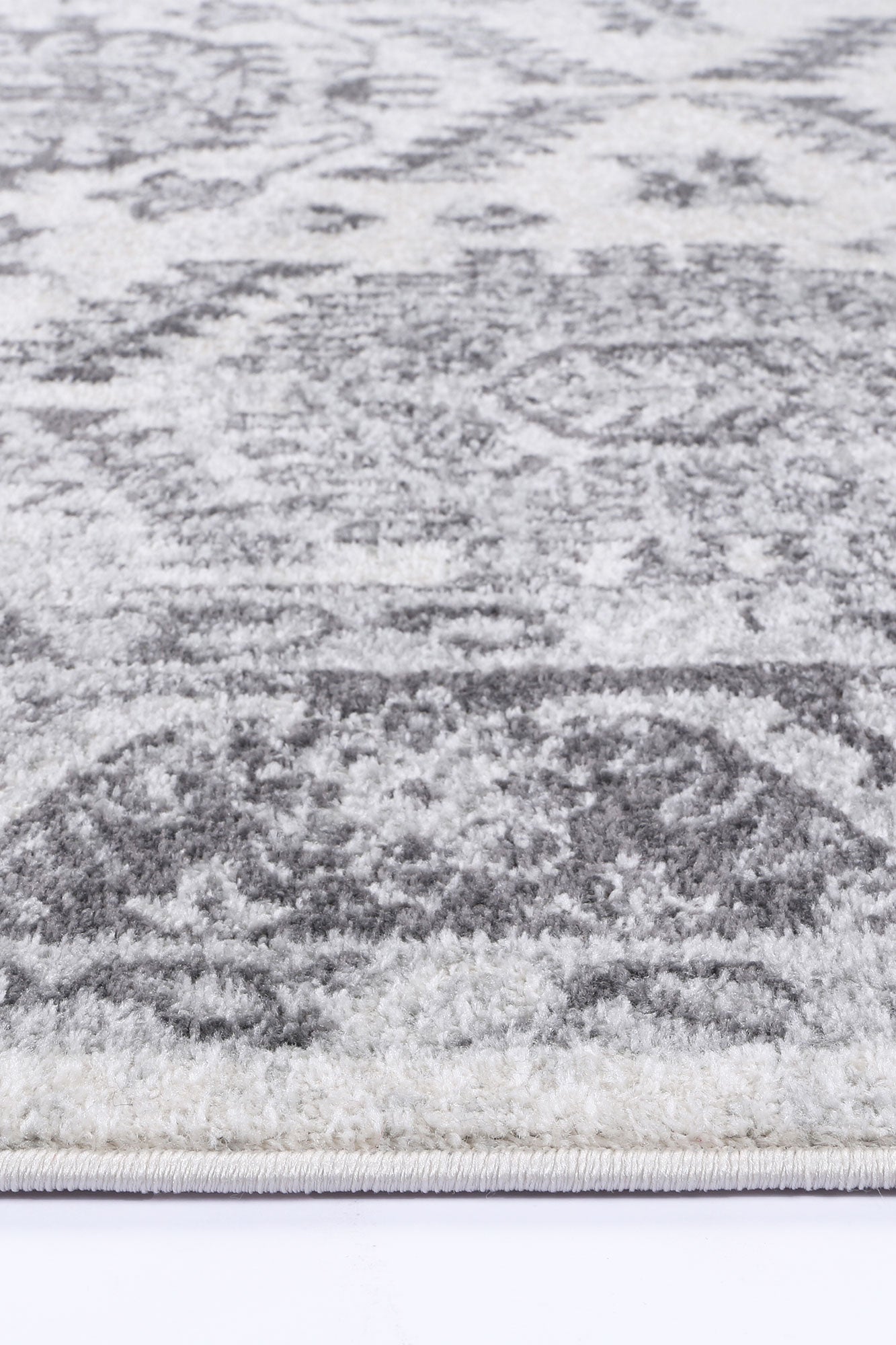 Provence Pau Cream & Grey Traditional Rug