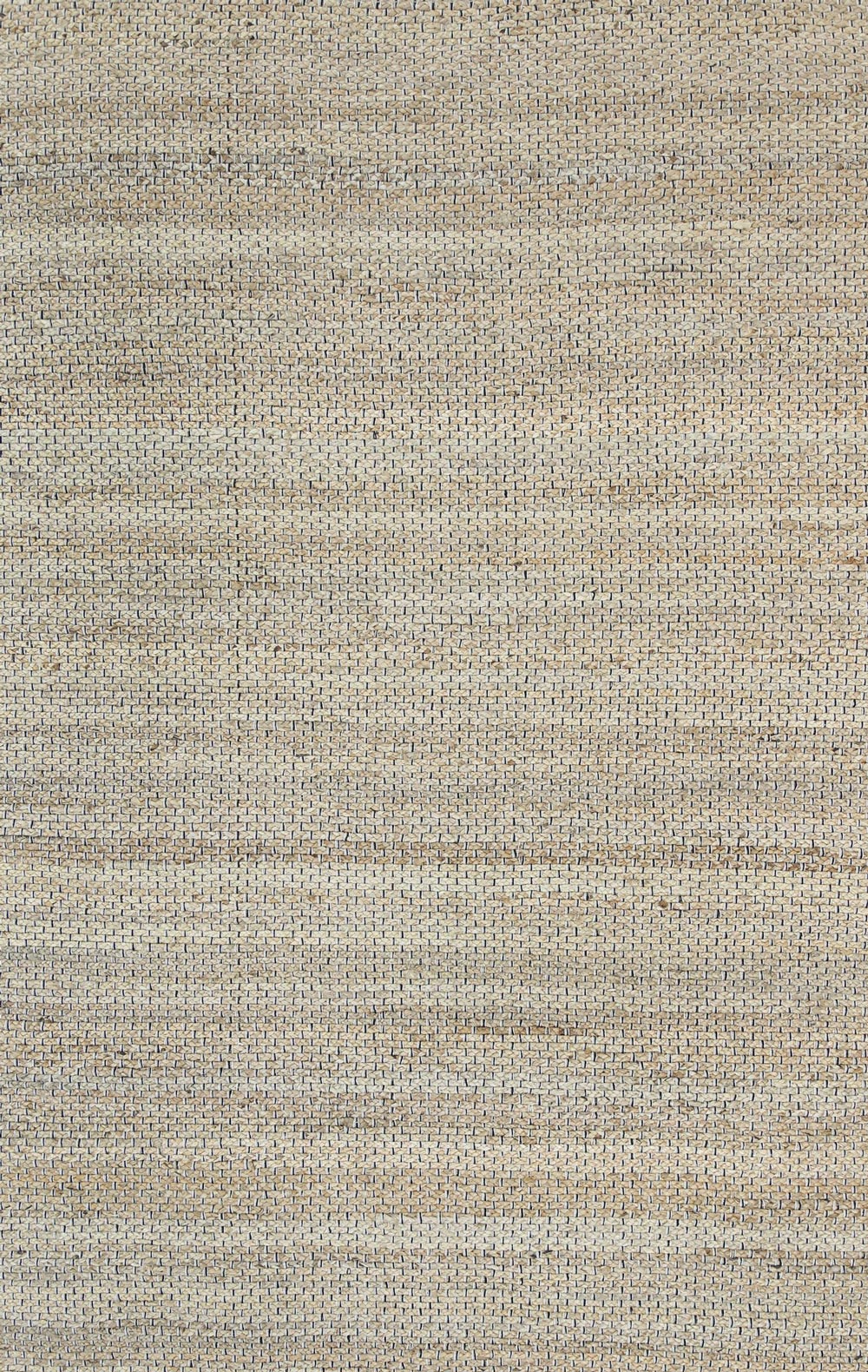 Taj Natural Basket Weave Black Jute Rug