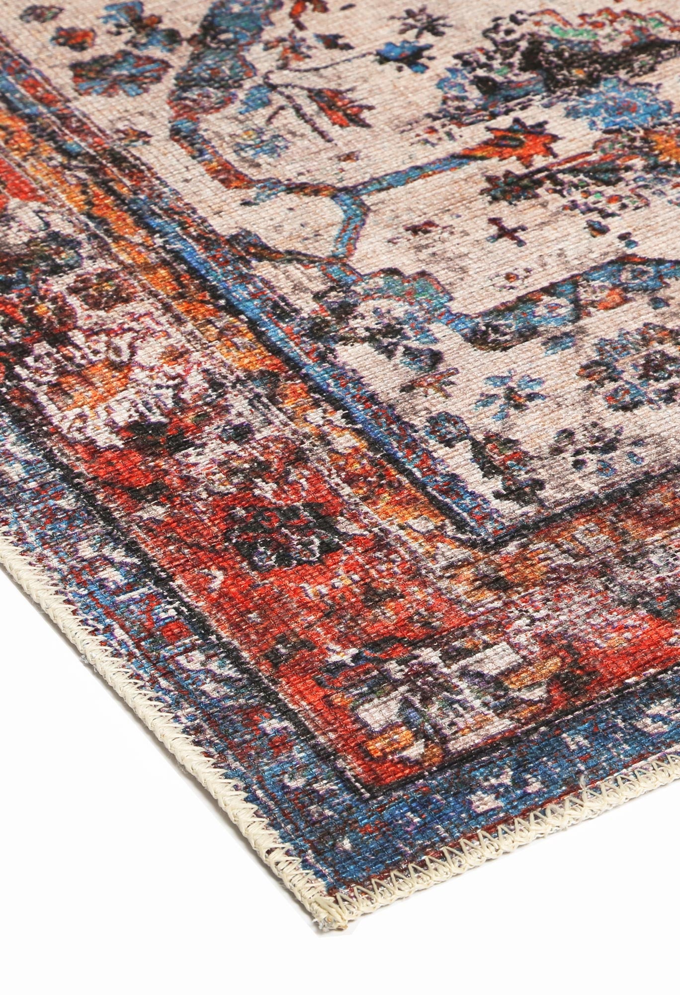 Vintage Koray Multi Washable Rug - VITAL 2396-00