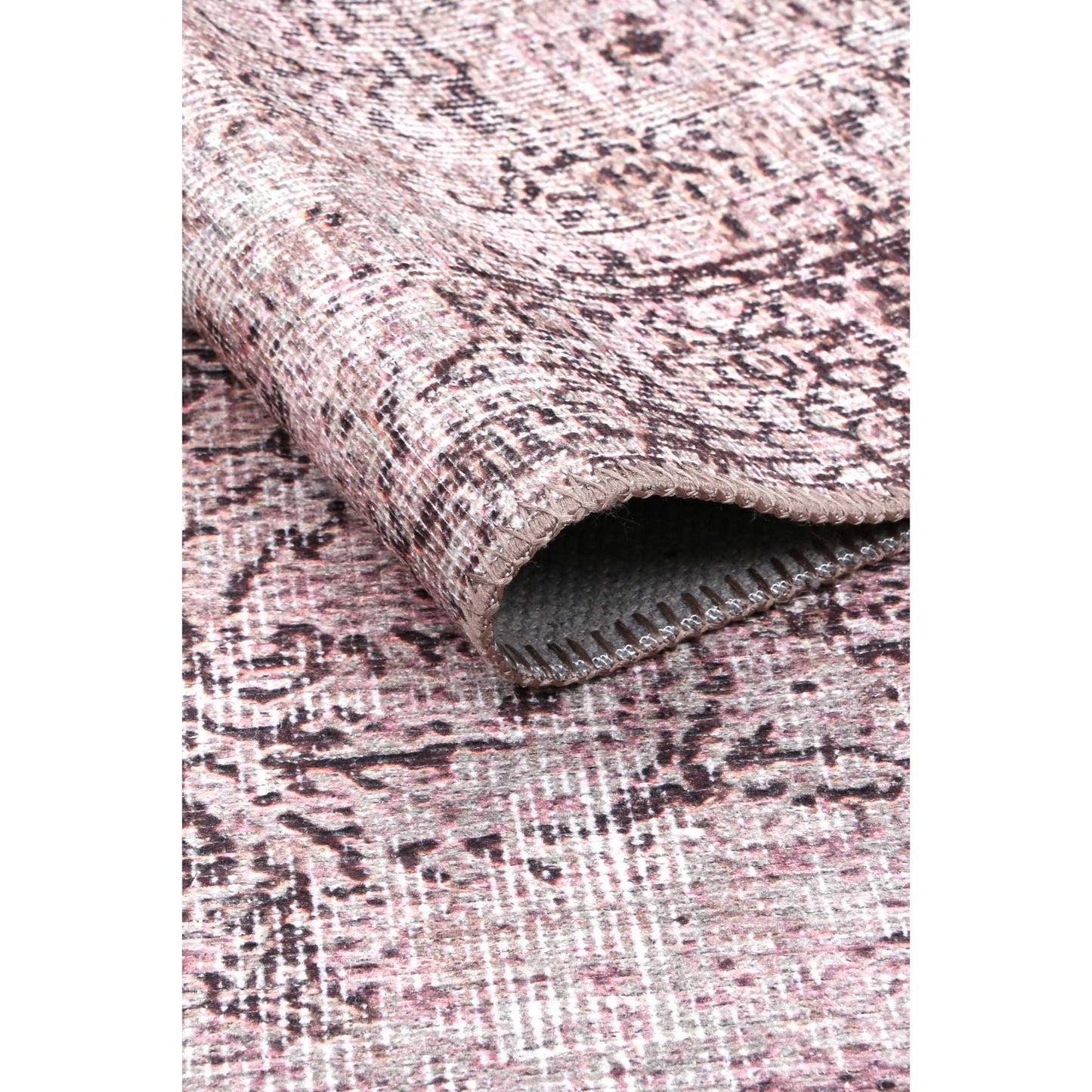 Germain Rose Washable Rug - VITAL 1067-00