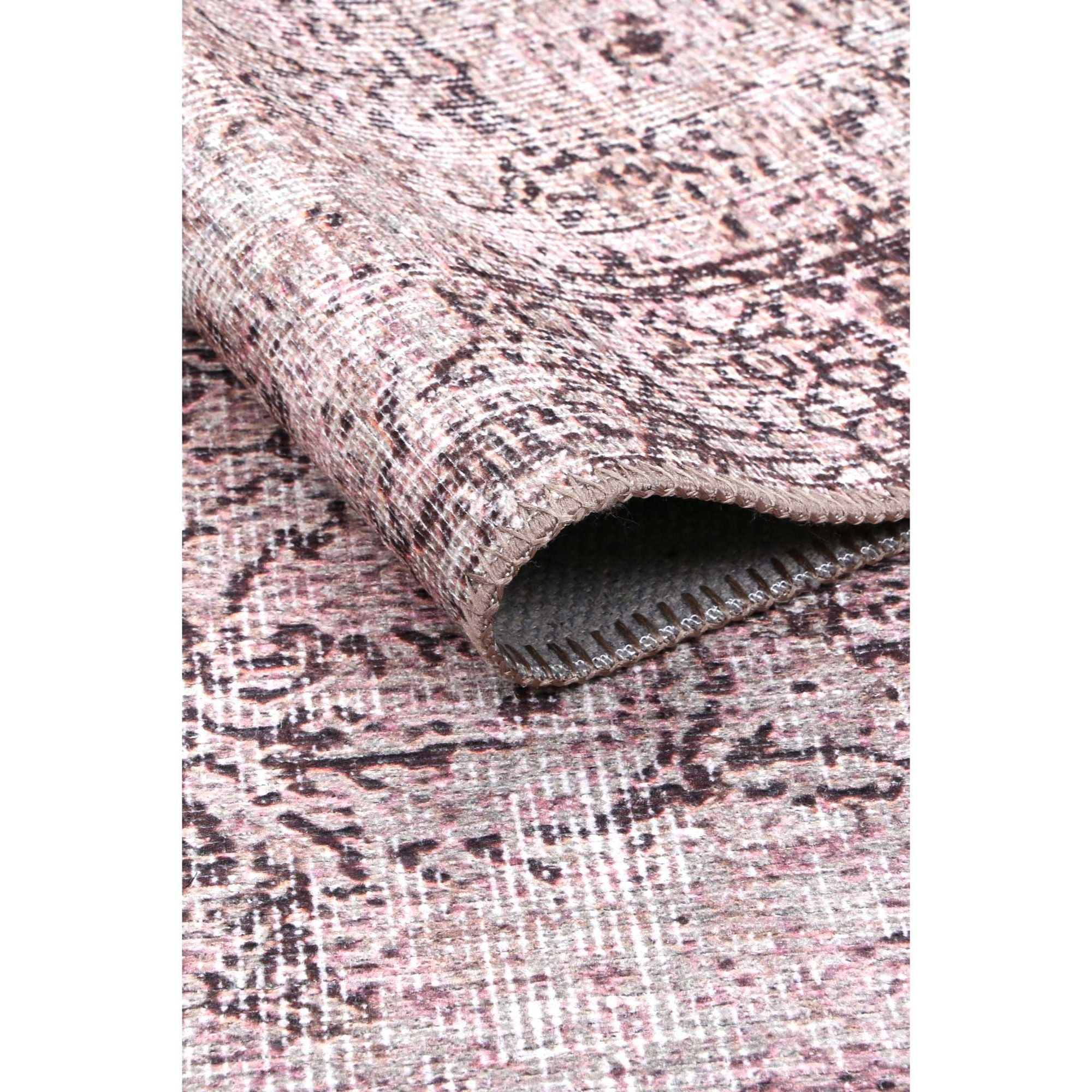 Germain Rose Washable Rug - VITAL 1067-00