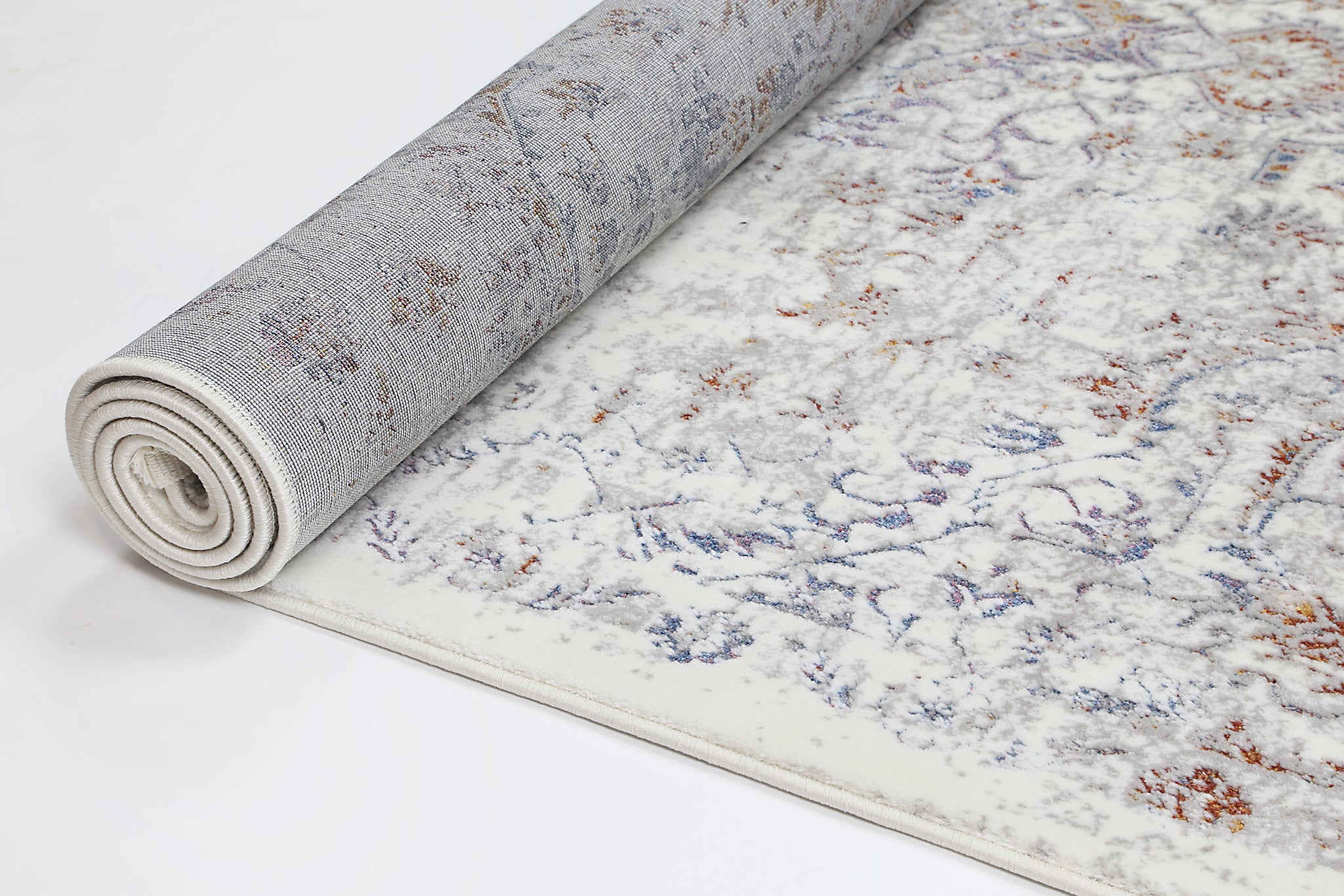 Bohemian Paradise Vintage Grey Multi Rug