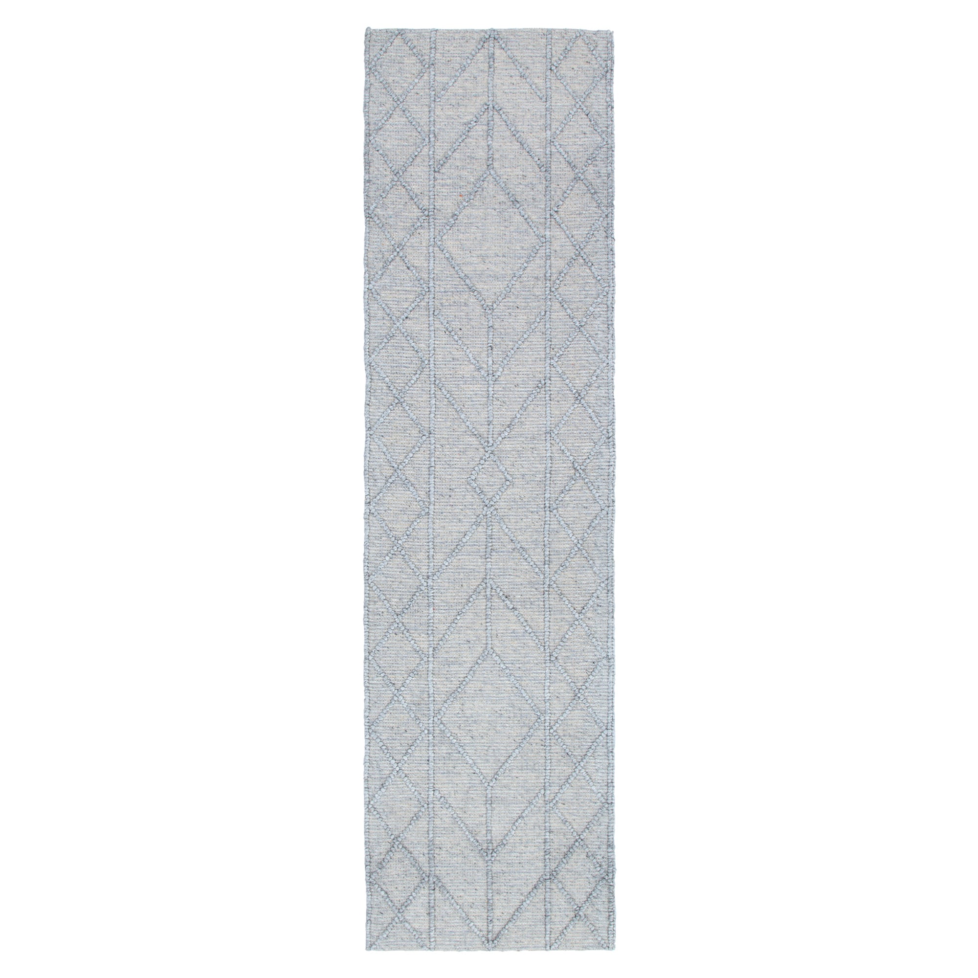 Himalaya Interweave Tribal Grey Wool Rug