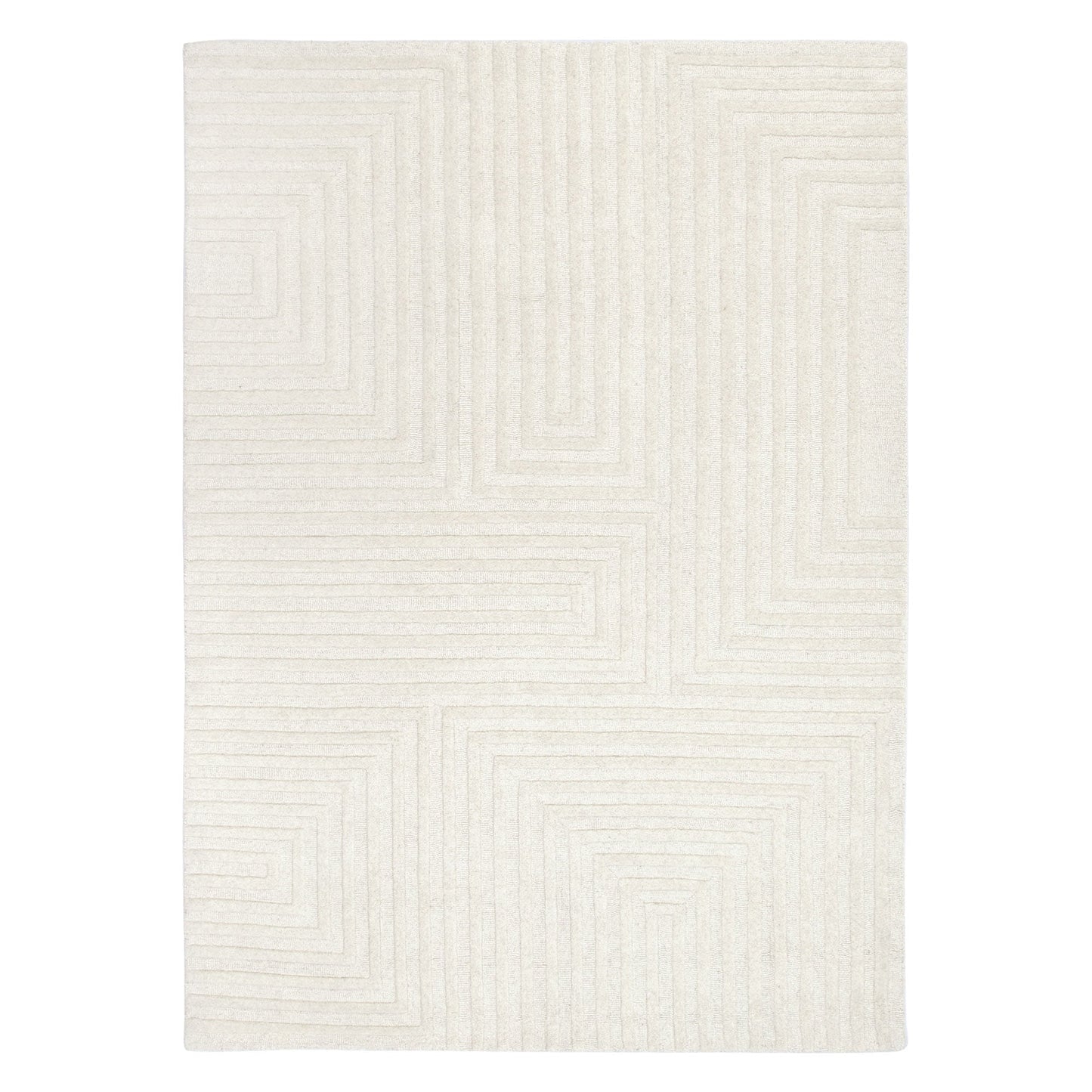Les Nomades Felix Cream Wool Rug